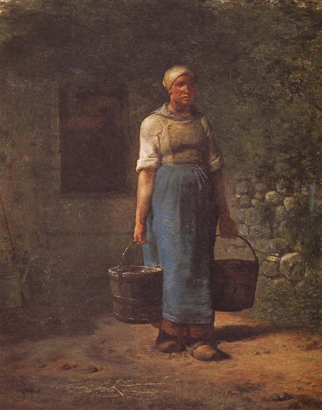 Jean Francois Millet Woman carry the water